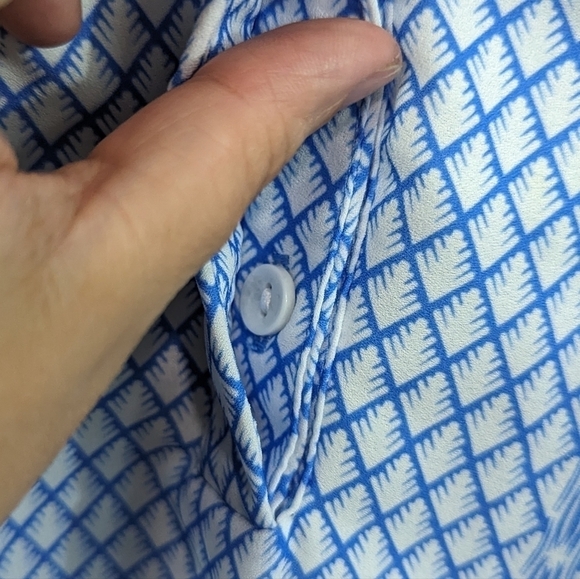 Norm Thompson Printed Tunic Popover Sz PM - Picture 5 of 13